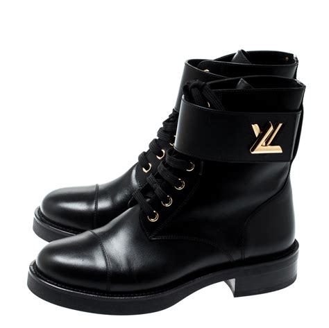 louis vuitton ankle boots women|louis vuitton combat boots women's.